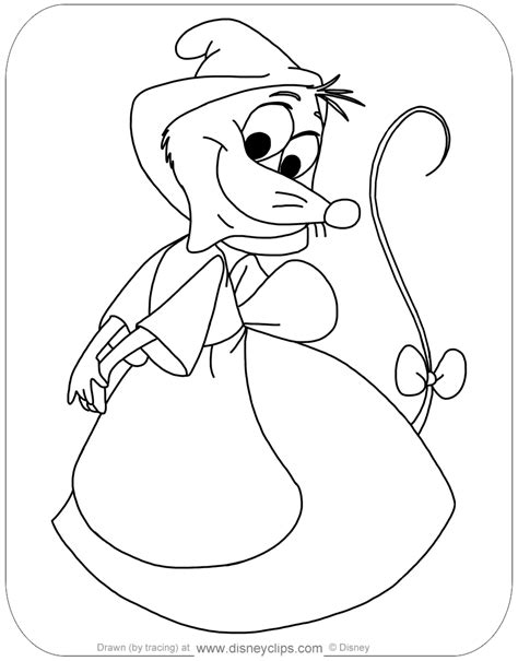 Cinderella Coloring Pages 3