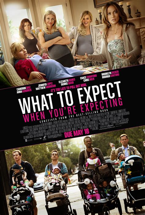 What To Expect When Youre Expecting Poster Cameron Diaz Elizabeth Banks And Anna Kendrick