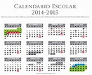 Calendario SEP Ciclo escolar 2014-2015
