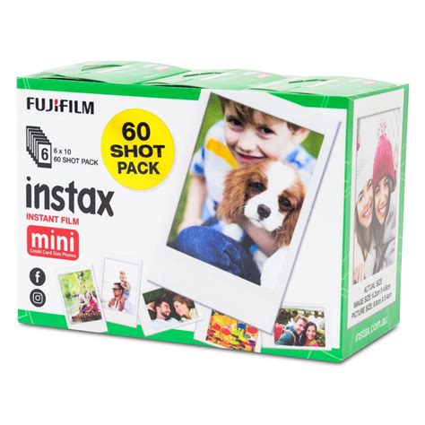 Fujifilm Instax Mini Instant Film 60 Sheets Camera House