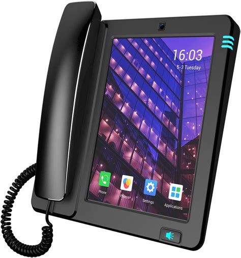 Gcord Smart Teléfono Fijo Teléfono Multimedia Con Android 42 79 Inch