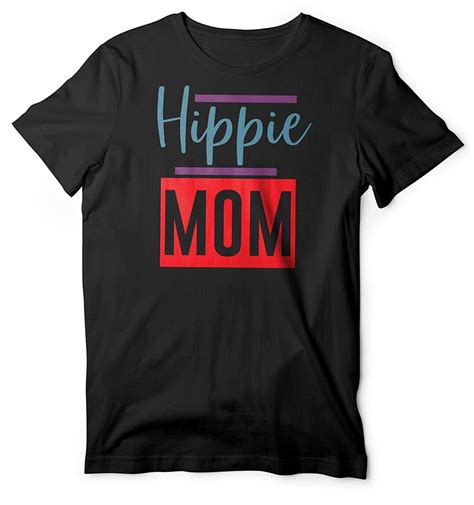 Hippie Mom Mothers T Shirt 2916 Seknovelty