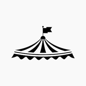 Big Top Circus Tent Carnival Svg Png Eps Dxf Cut Files Etsy