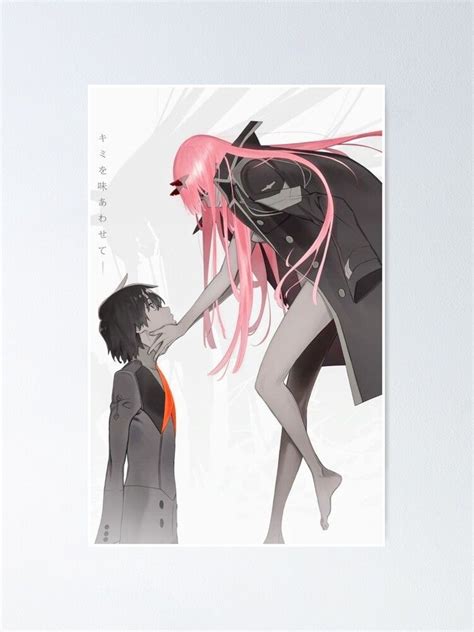 Darling In The Franxx Hiro And Zero Two Poster By Ltgs19 In 2020