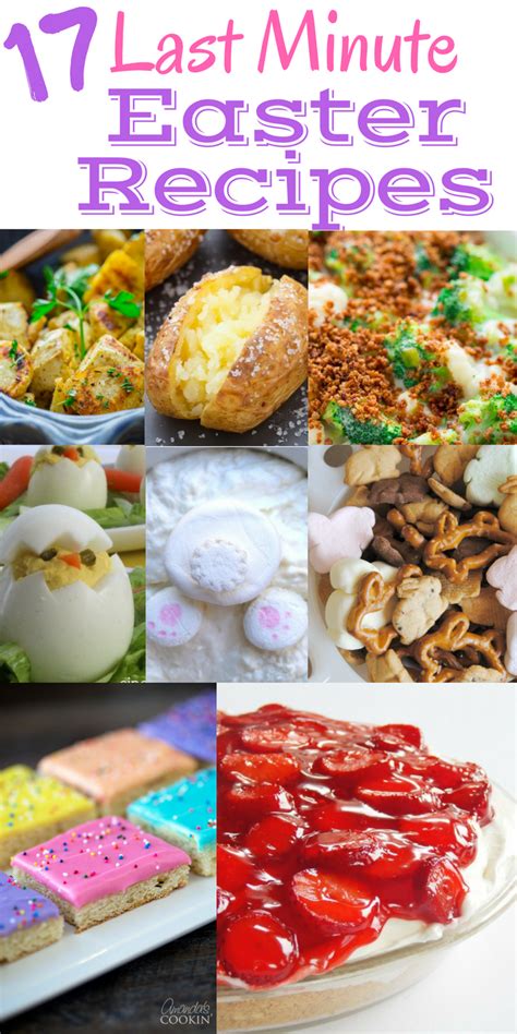 17 Delicious Last Minute Easter Recipes