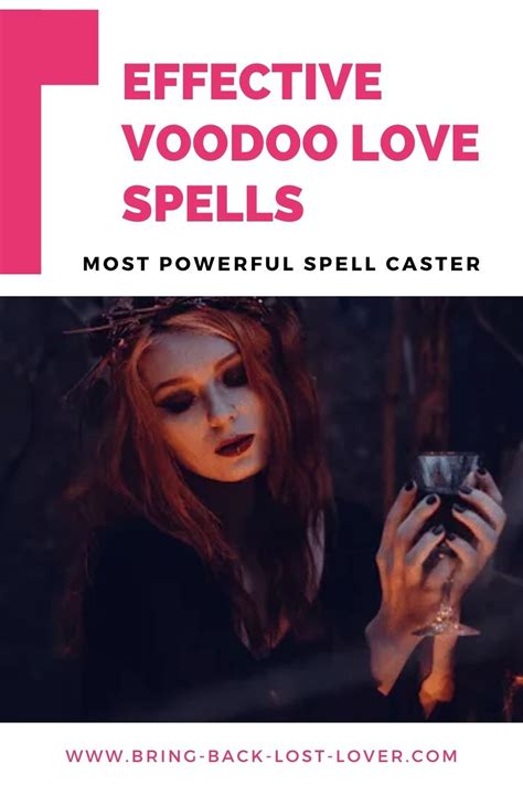 Effective Voodoo Love Spells Bring Back Lost Lover Love Spells Spells That Really Work