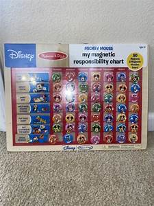 Disney Responsibility Chore Chart Magnetic Mickey Mouse 