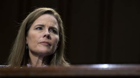 amy coney barrett takes up first supreme court case