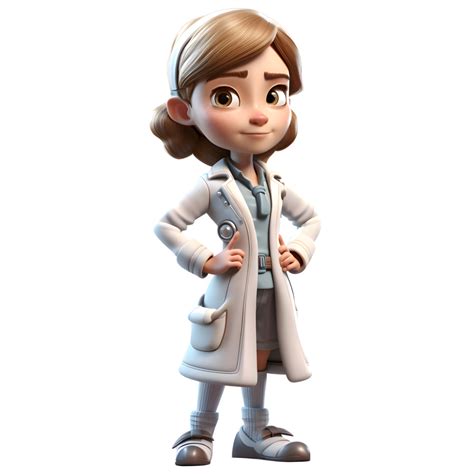 cute doctor women with confidence assertive and capable characters for medical industry