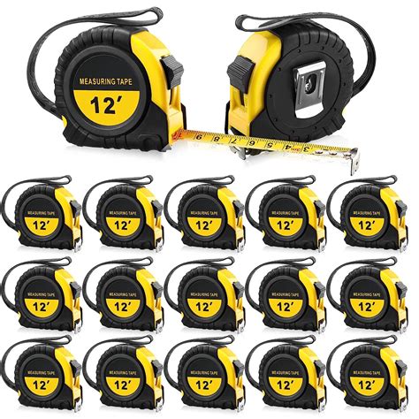 Buy 20 Pieces Tape Measure 12 Ft Retractable Measuring Tape Measure