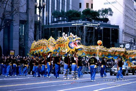 Photo Dragon San Francisco Chinese New Year Parade San Francisco California