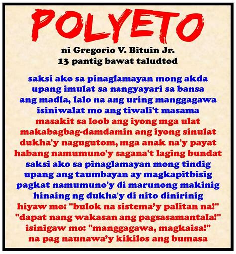 Disenyo Ni Greg Bituin Jr Polyeto