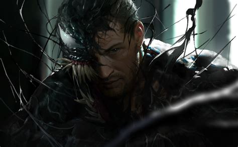 Venom Tom Hardy Eddie Brock Marvel Comics Transformation Symbiote