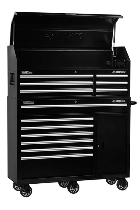 52 Inch 13 Drawer Tool Chest And Cabinet Combo In Black Tool Chest