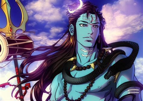 Anime Lord Shiva Wallpapers Wallpaper Cave