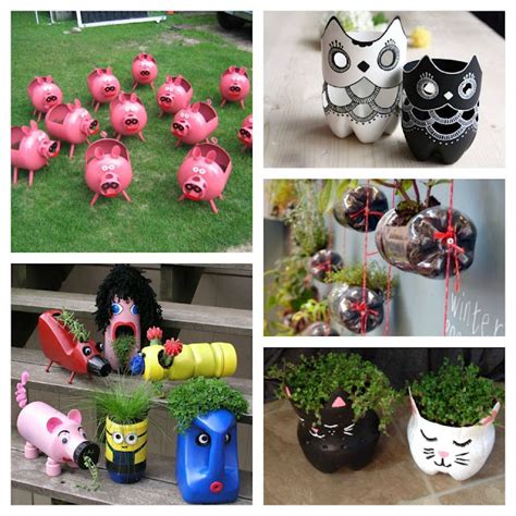 45 Crafts Made Of Plastic Bottles For The Garden Simple And Original Decor Diy Fun World