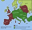 Map Of Europe 1492 | secretmuseum