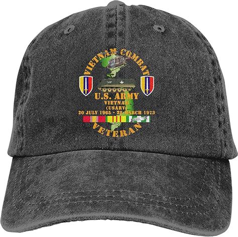 Vietnam Combat Veteran Us Army Vietnam Cotton Classic Baseball Cap For