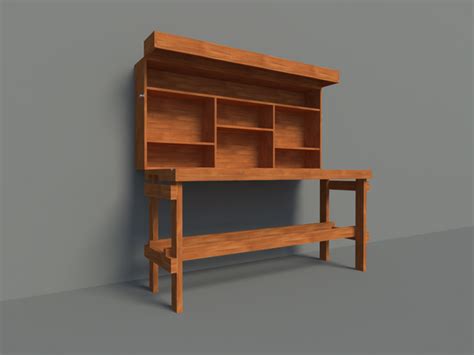 Folding Workbench Plans Diy Garage Storage Work Bench Table With Shelf