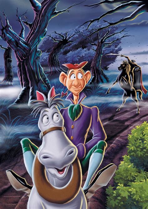 “the Adventures Of Ichabod And Mr Toad” 1949 Disney Halloween