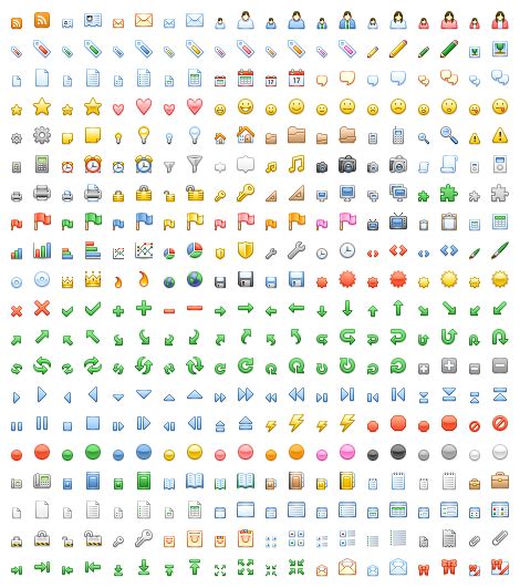 Huge Collection Of Mini Icon Sets5000 Free Icons In 30 Sets Designbeep