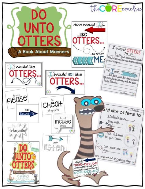 Do Unto Otters Read Aloud Perfect For Beginning Of The School Year