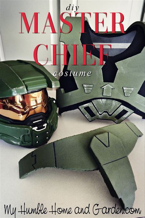 How To Make A Halo Master Chief Costume Part 1 My Humble Home And