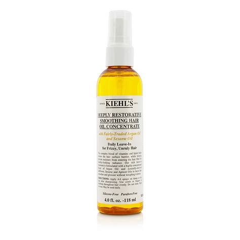 Kiehls Deeply Restorative Smoothing Hair Oil Concentrate Daily Leave