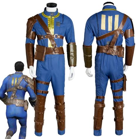 Fallout 4 Cosplay Costume Nate Vault 111 Cosplay Outfit Jumpsuit