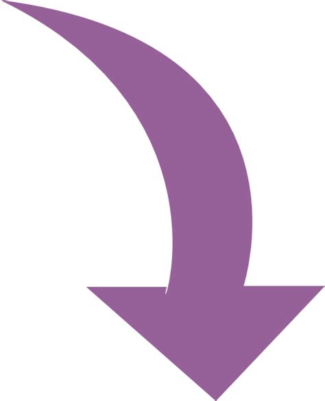 Purple Down Arrow Clipart Clipart Suggest