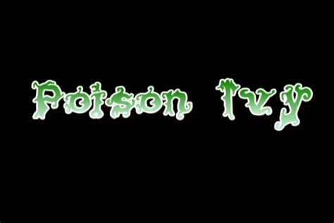 Poison Ivy Logo Poison Ivy Photo 36105261 Fanpop