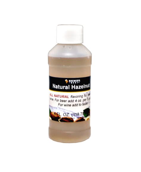 Hazelnut Natural Flavoring 4 Oz Keystone Homebrew Supply