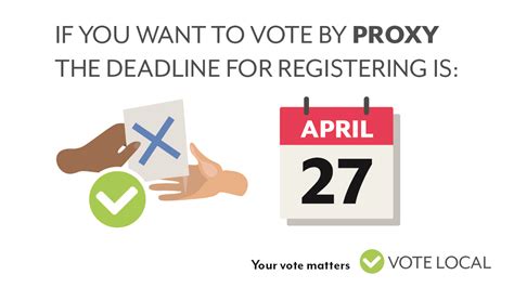 Dont Miss Your Chance To Vote By Proxy Warwickshire County Council