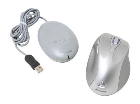 Microsoft B5v 00001 Silver Wireless Laser Mouse 6000