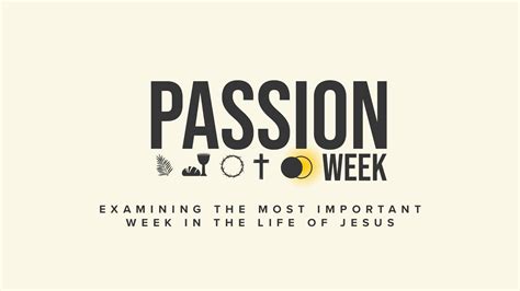 Passion Week Real Life Church
