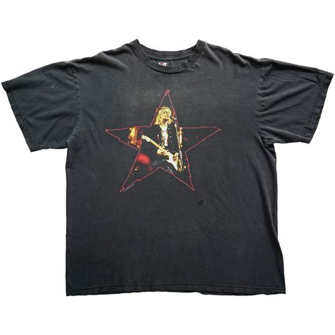 Vintage Kurt Cobain T Shirt Black Shirts World