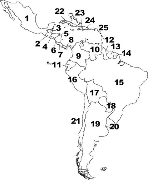 Latin America Countries Quiz By Humangeo54321