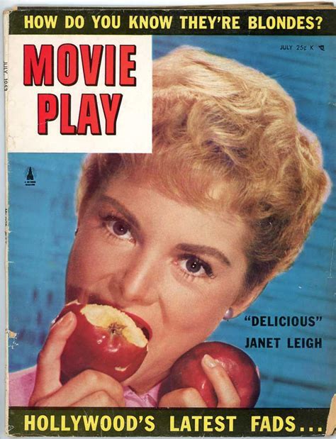 Janet Leigh Magazines Seven 7 1950s Vintage Celebrity Movie Star