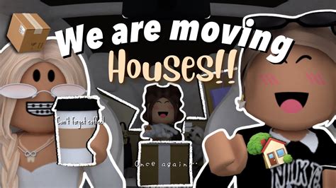 We Are Moving Very Crazy Bloxburg Roblox Family Roleplay W Voices Youtube