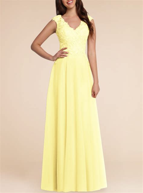 Laura Lemon Yellow Bridesmaid Dresses Pale Yellow Bridesmaid
