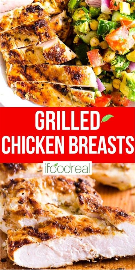 easy juicy grilled chicken breast