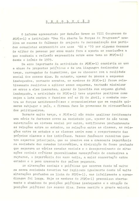 Pcpml 1979 Ephemera Biblioteca E Arquivo De José Pacheco Pereira