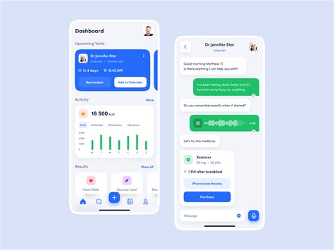 Healthcare Companion App by Mateusz Augustynowicz for EL Passion on