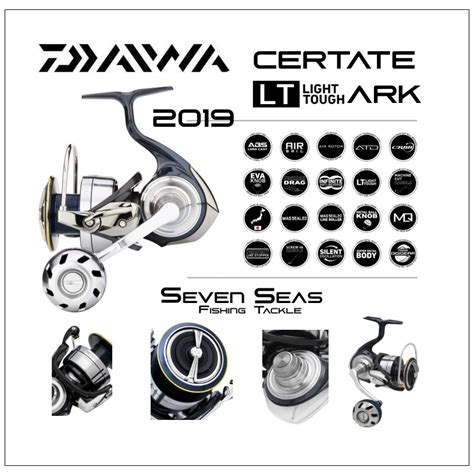 Jual Daiwa Certate LT ARK 3000 4000 5000 Model 2019 Japan Spinning Reel