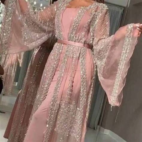 new abaya dubai muslim dress high class sequins embroidery lace kaftan t ebay