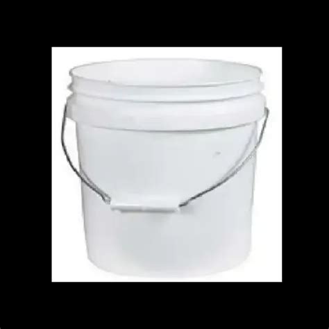 Leaktite 001g01wh024 Gallon White Plastic Pail Paint Pails 3 To 5