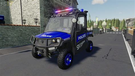FS22 XUV865M Police Gator v 1 0 Other Vehicles Mod für Farming