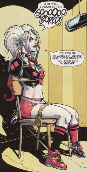 What Harley Quinn Really Wants For Her 25th Birthday More Beaver Jokes