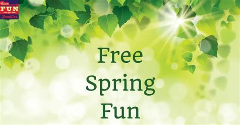 Free Spring Fun Nashville Fun For Families