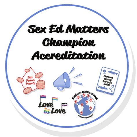 Private School Sex Ed Champion Accreditation Year Round Sexedmattersuk